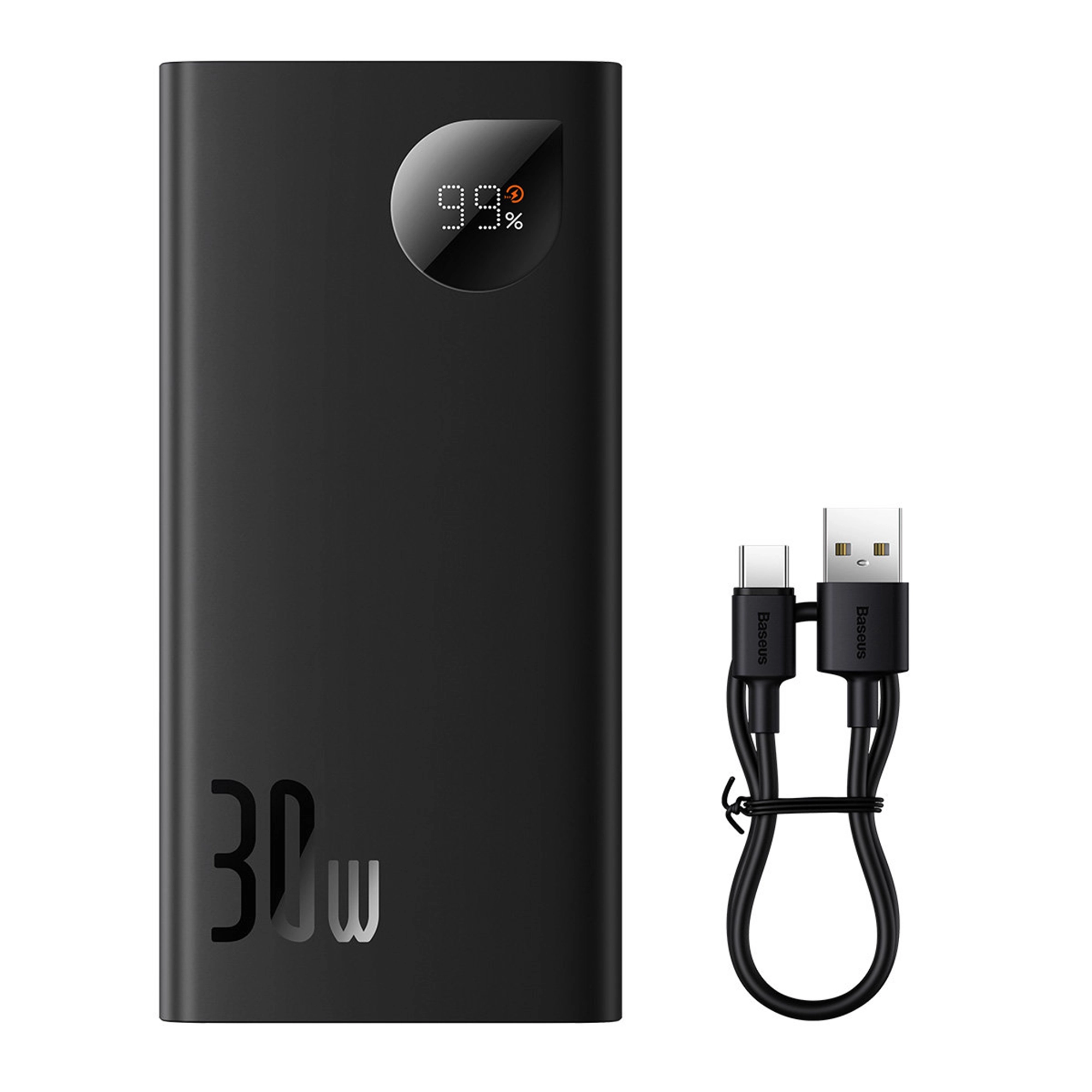 Купити Павербанк УМБ Baseus Adaman 2 Digital Display Fast Charge Power Bank 10000mAh 30W Black Overseas Edition - фото 5