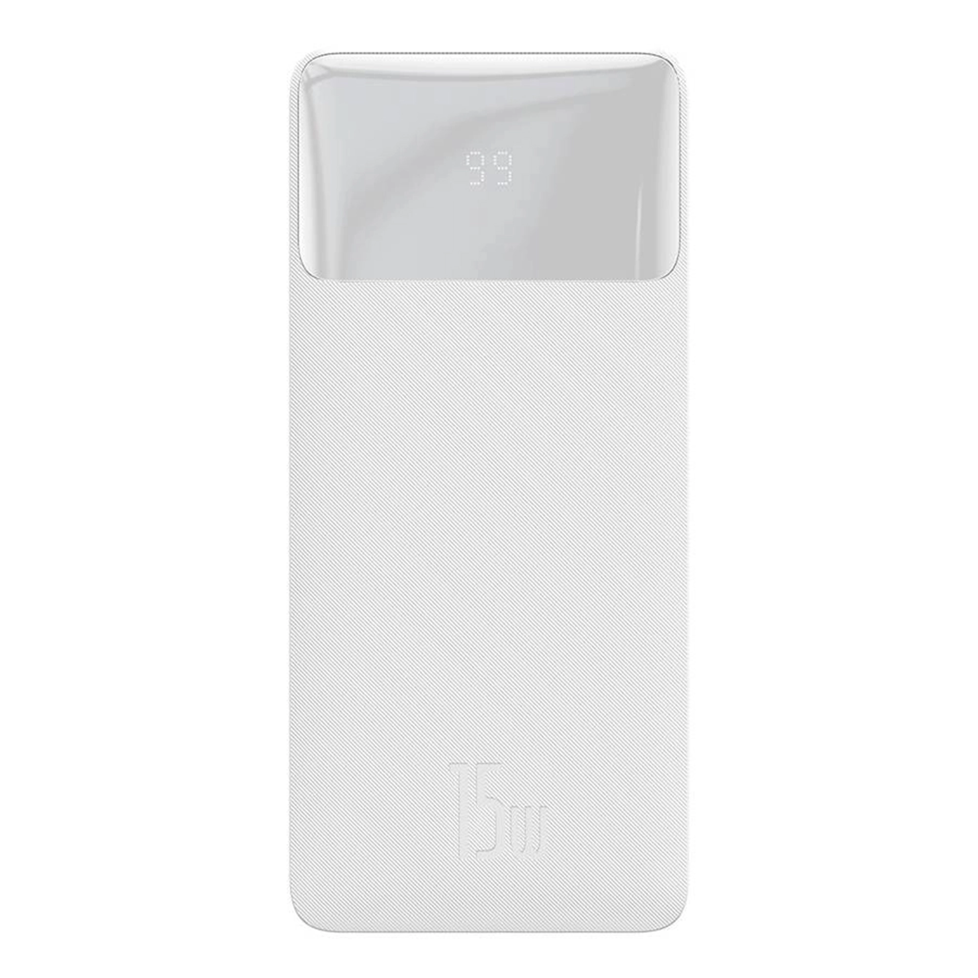 Купити Павербанк УМБ Baseus Bipow Digital Display Power Bank 20000mAh 15W White Overseas Edition - фото 2