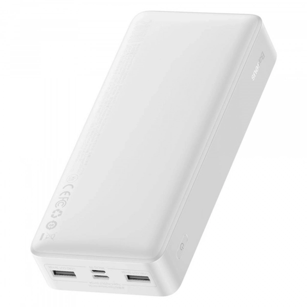 Купити Павербанк УМБ Baseus Bipow Digital Display Power Bank 20000mAh 15W White Overseas Edition - фото 3