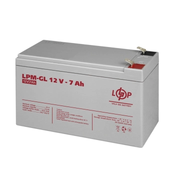 Купить Аккумулятор гелевый LPM-GL 12V 7Ah - фото 1