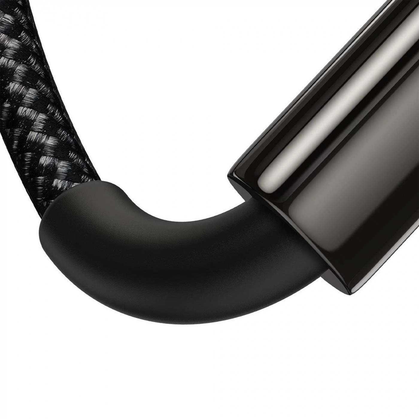 Купить Кабель Baseus Tungsten Gold Fast Charging Data Cable USB to Type-C 100W 1m Black - фото 6