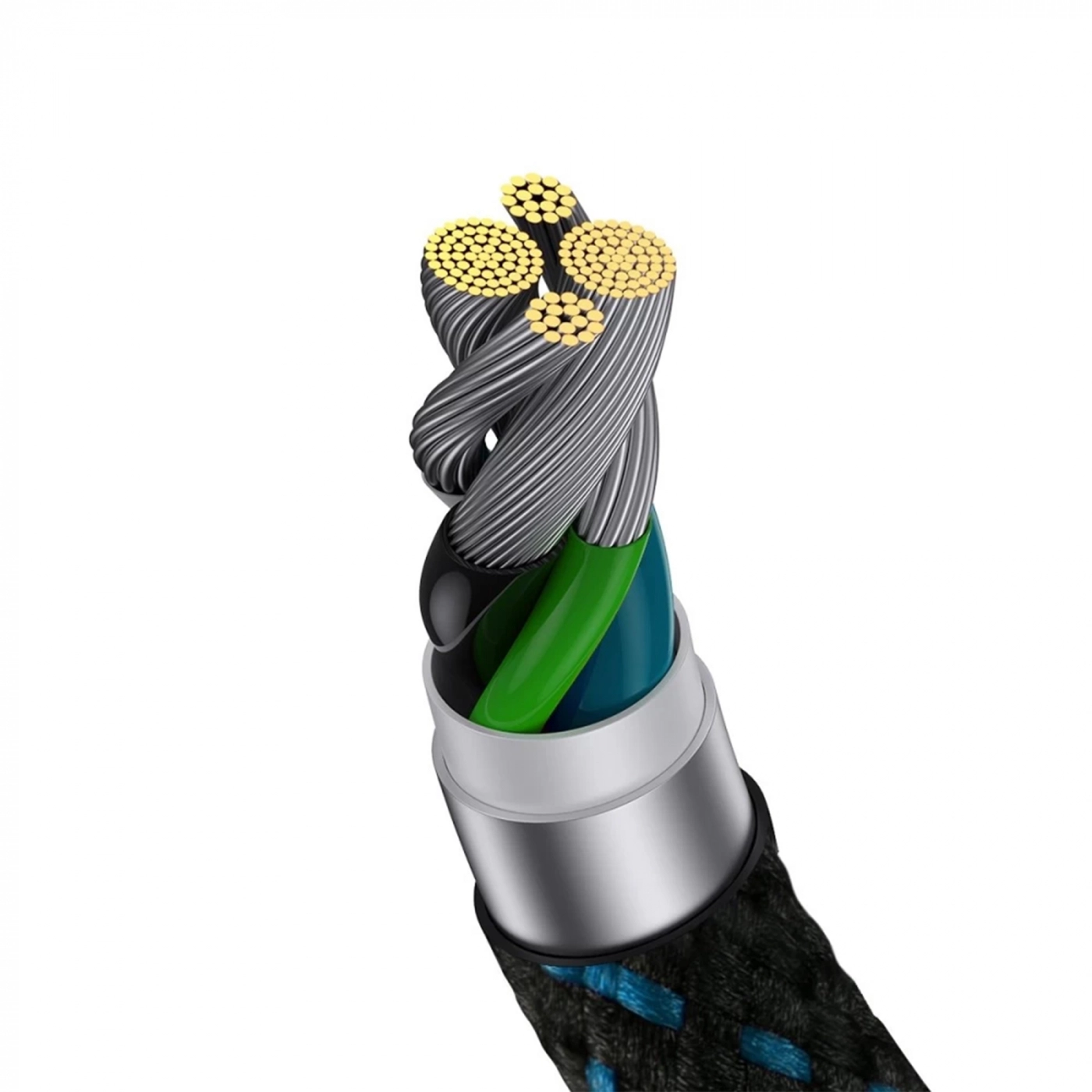 Купить Кабель Baseus MVP 2 Elbow-shaped Fast Charging Data Cable USB to iP 2.4A 1m Black|Blue - фото 7