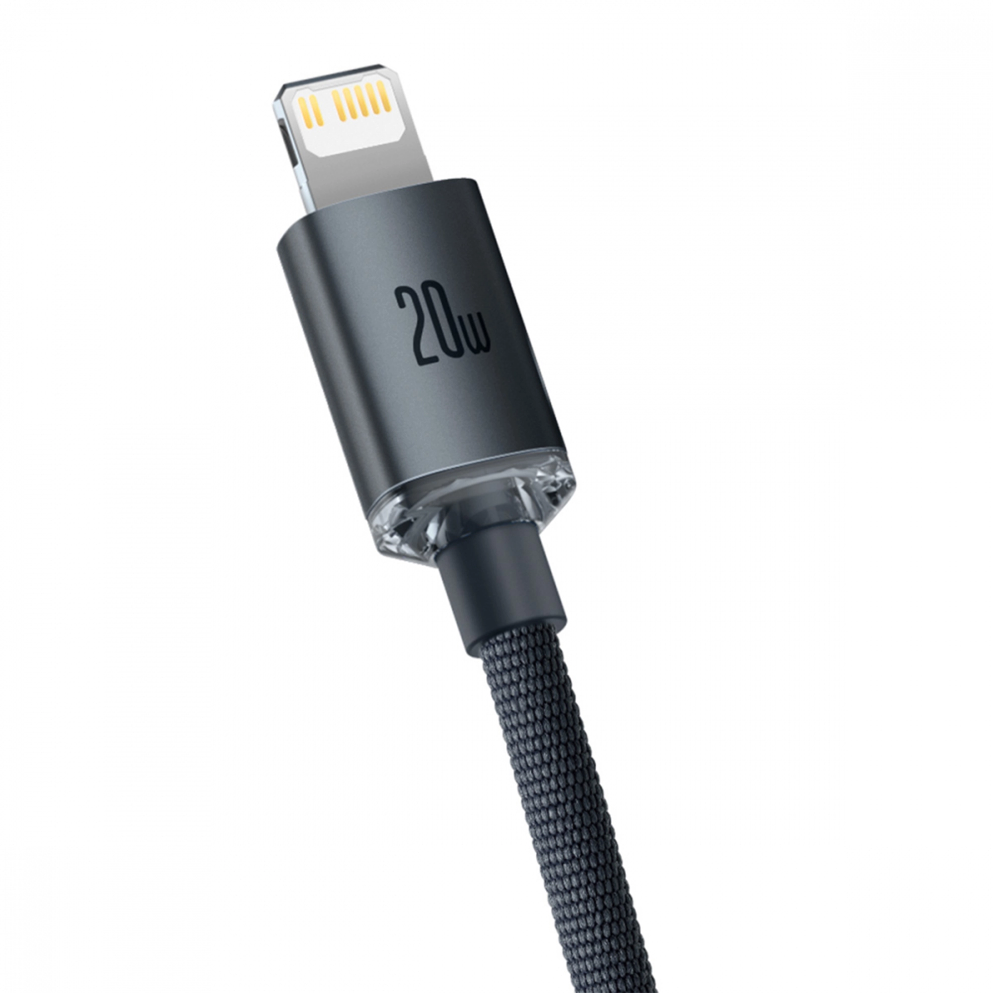 Купить Кабель CW-FXP Baseus Crystal Shine Series Fast Charging Data Cable Type-C to iP 20W 1.2m Black - фото 3