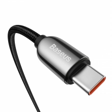 Купити Кабель Baseus Display Fast Charging Data Cable Type-C to Type-C 100W 2m Black - фото 2