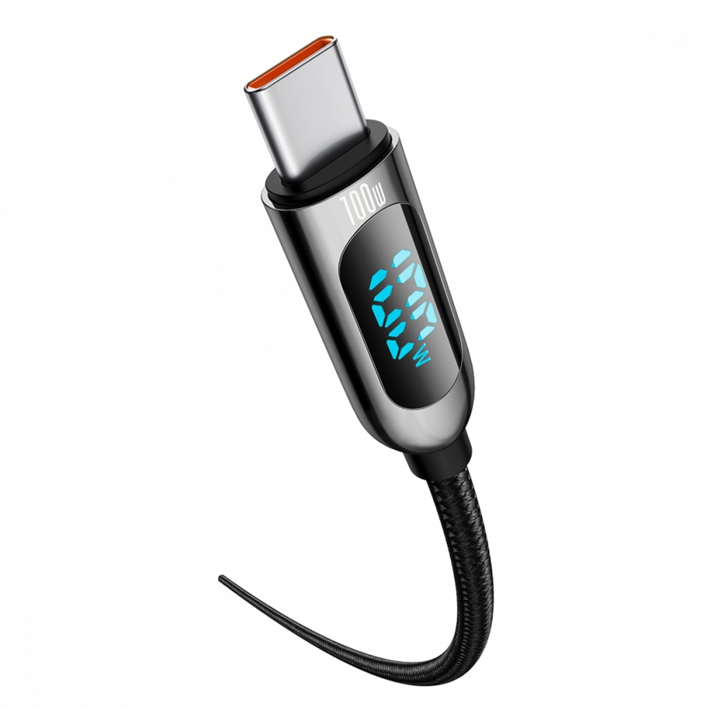 Купити Кабель Baseus Display Fast Charging Data Cable Type-C to Type-C 100W 2m Black - фото 3