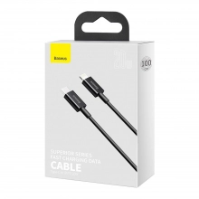 Купить Кабель Baseus Superior Series Fast Charging Data Cable Type-C to iP PD 20W 1m Black - фото 7