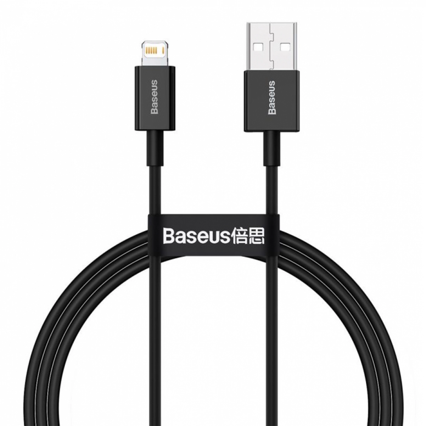 Купити Кабель Baseus Superior Series Fast Charging Data Cable USB to iP 2.4A 1m Black - фото 1