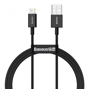 Купить Кабель Baseus Superior Series Fast Charging Data Cable USB to iP 2.4A 1m Black - фото 1