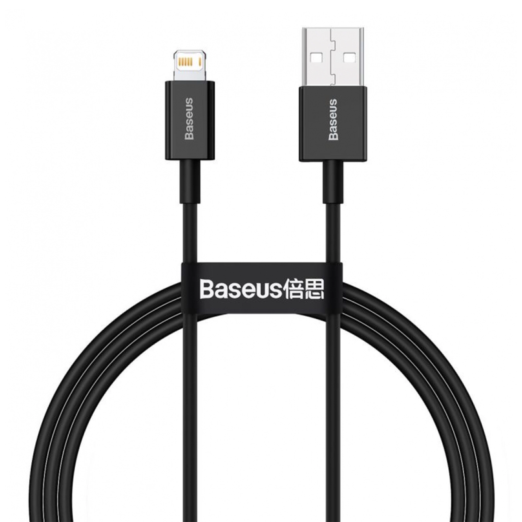 Купити Кабель Baseus Superior Series Fast Charging Data Cable USB to iP 2.4A 1m Black - фото 1