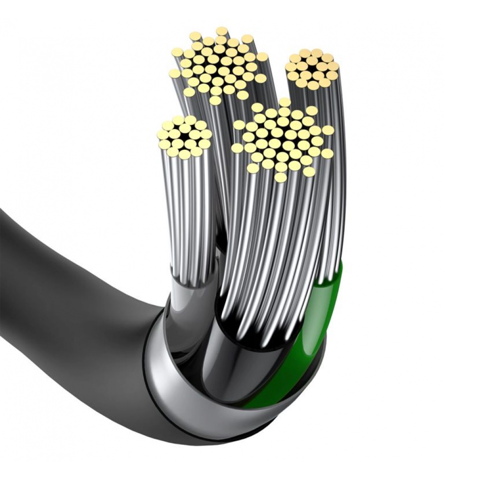 Купити Кабель Baseus Superior Series Fast Charging Data Cable USB to iP 2.4A 1m Black - фото 5