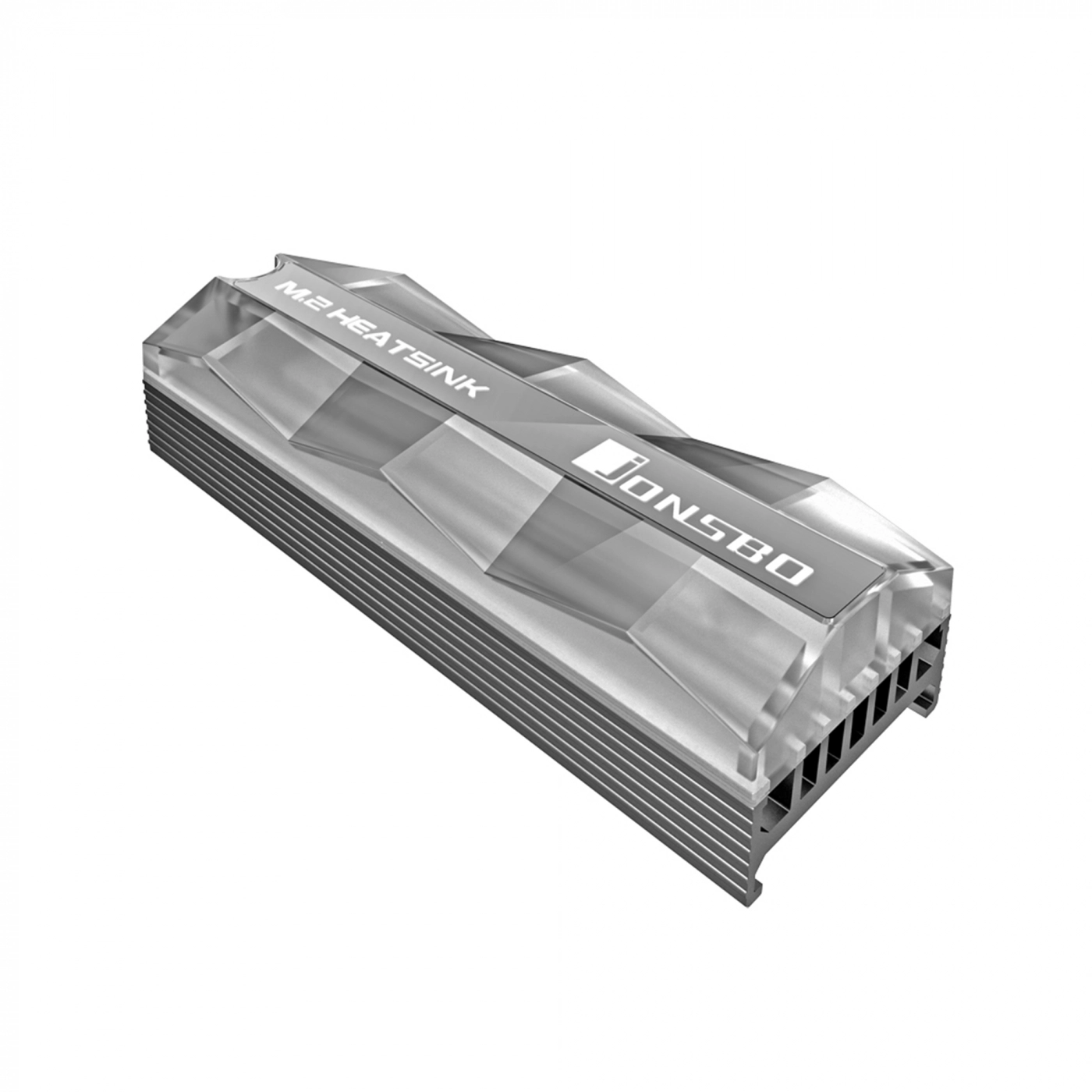 Купить Радиатор для M.2 SSD JONSBO M2-2 ARGB Gray - фото 8