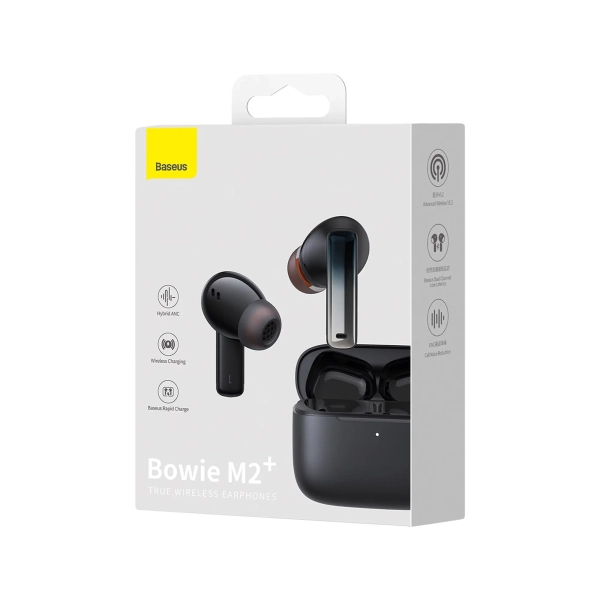 Купить Наушники Baseus True Wireless Earphones Bowie M2+ Black - фото 4
