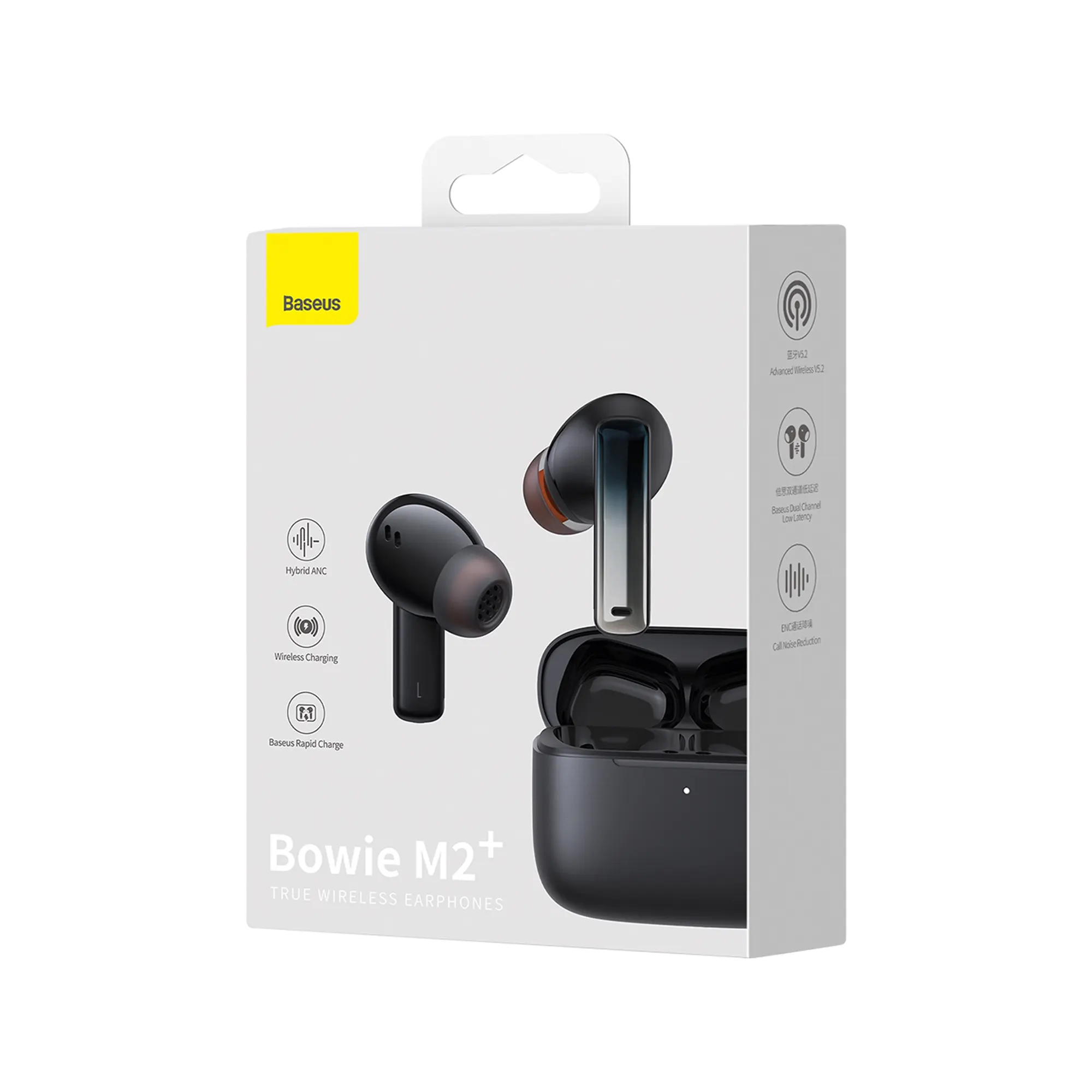 Купить Наушники Baseus True Wireless Earphones Bowie M2+ Black - фото 4
