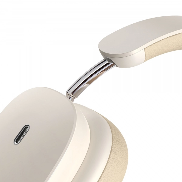 Купити Навушники Baseus Bowie H1 Noise-Cancelling Wireless Headphones Creamy-White - фото 6