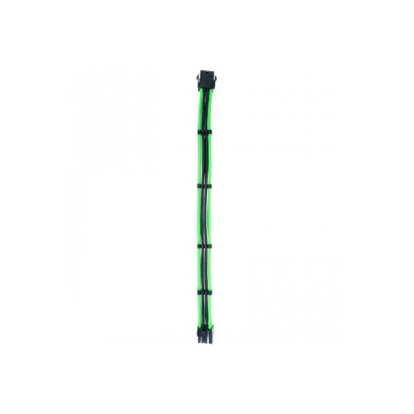 Купити Кабель для блока живлення QUBE 6+2P VGA Black-Green - фото 2