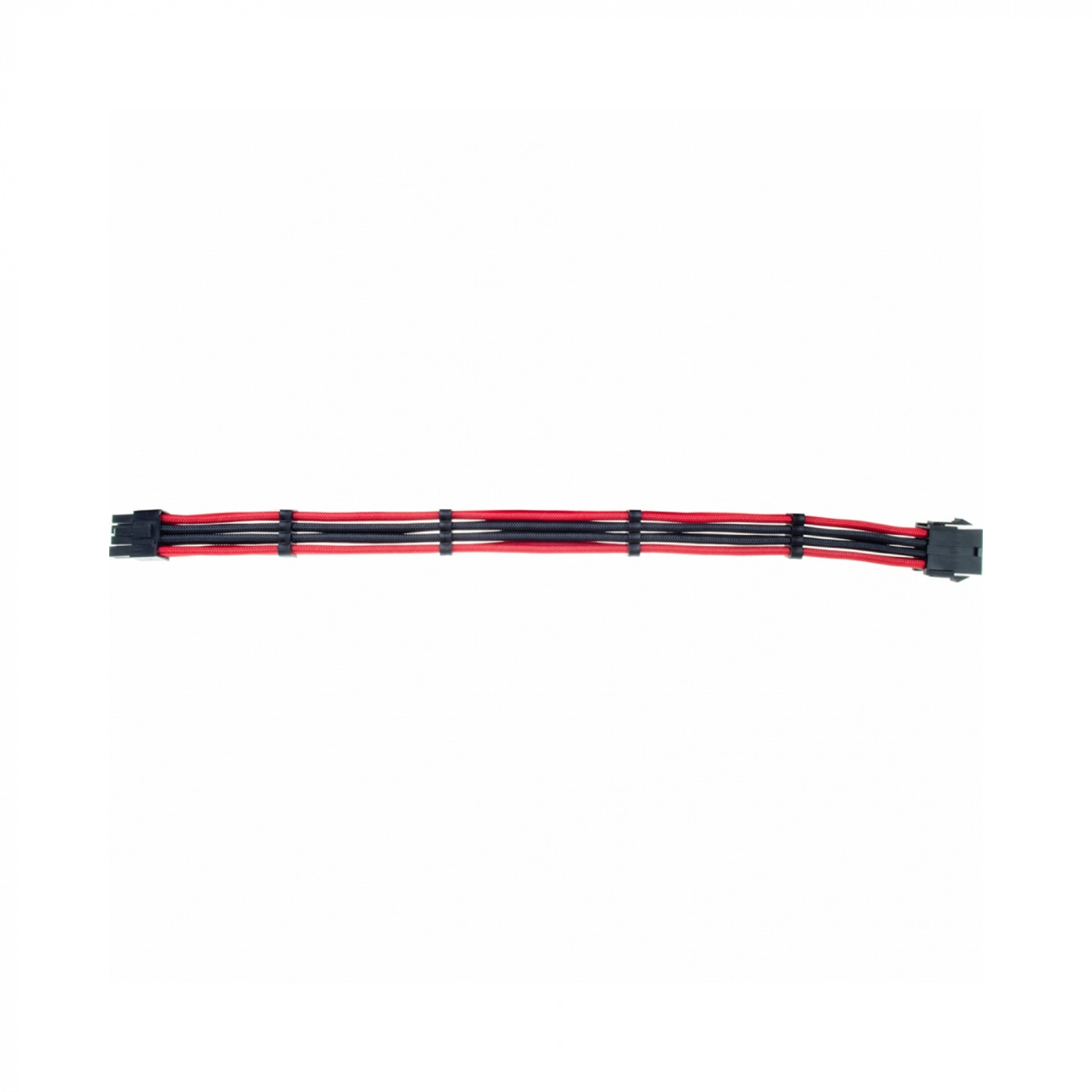 Купити Кабель для блока живлення QUBE 6+2P VGA Black-Red - фото 1