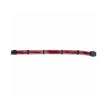 Купити Кабель для блока живлення QUBE 6+2P VGA Black-Red - фото 1