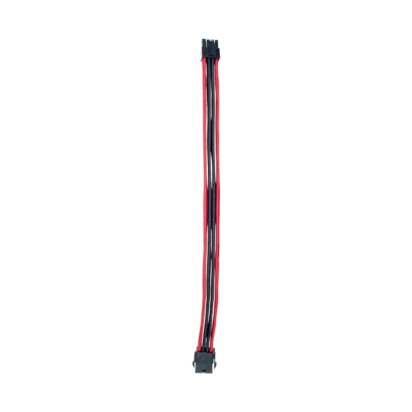 Купити Кабель для блока живлення QUBE 6+2P VGA Black-Red - фото 2