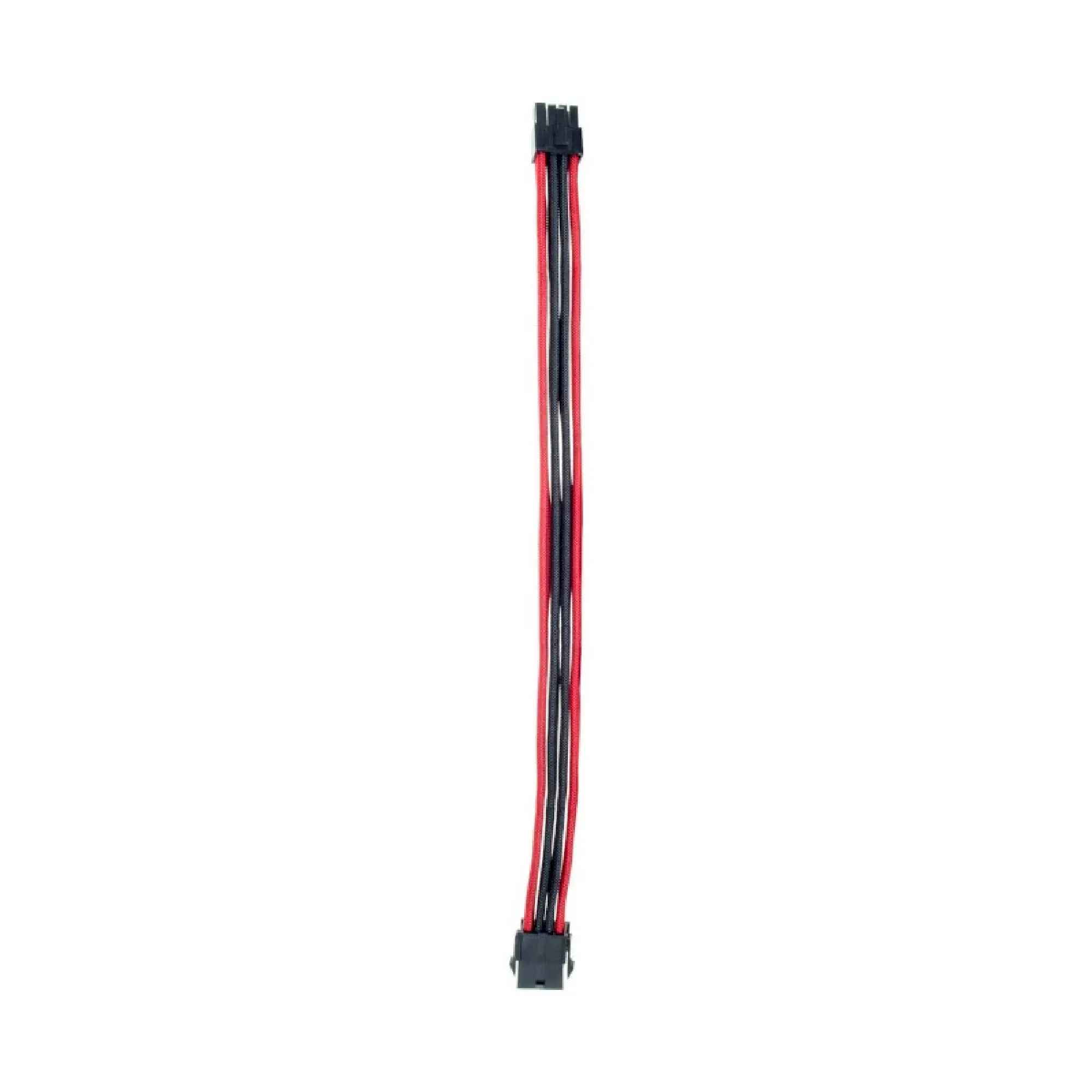 Купити Кабель для блока живлення QUBE 6+2P VGA Black-Red - фото 2