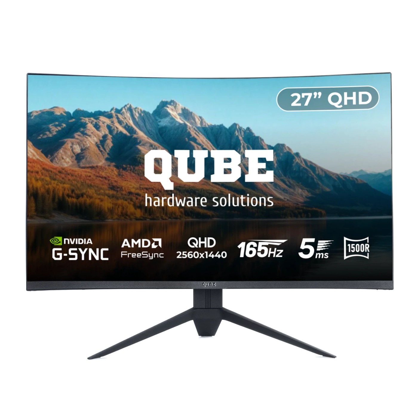 Купити Монітор 27" QUBE Overlord C27Q165Fast - фото 1