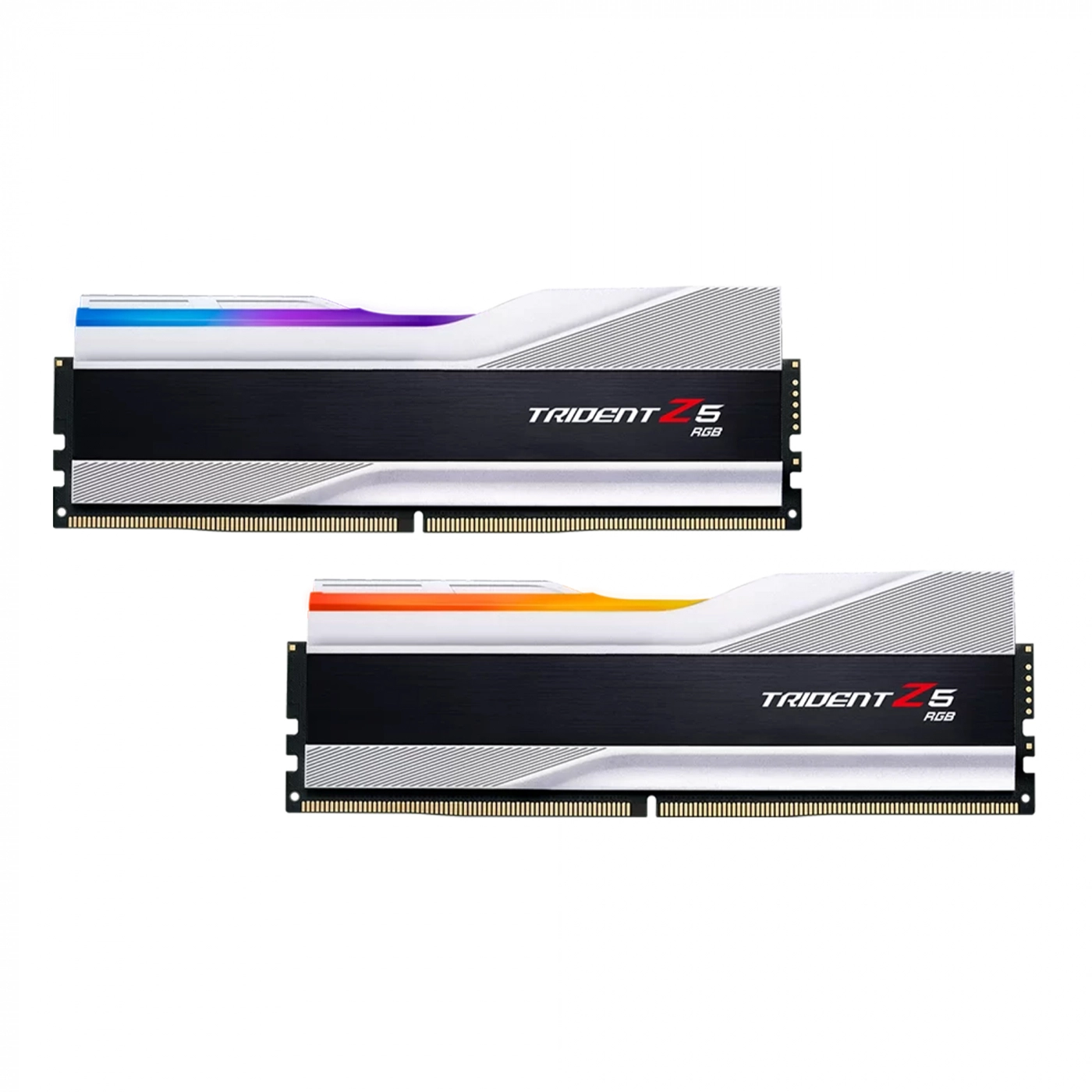 Купить Модуль памяти G.Skill Trident Z5 RGB Silver DDR5-6400 32GB (2x16GB) CL32-39-39-102 1.4V - фото 2