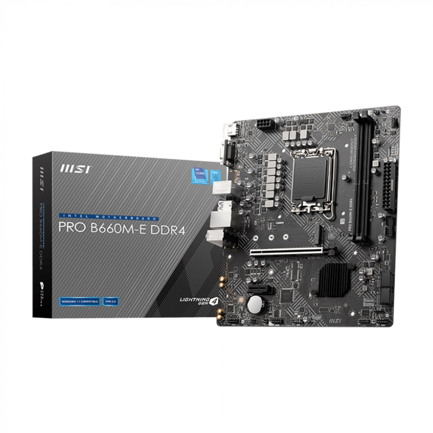 Купить Материнская плата MSI PRO B660M-E DDR4 - фото 5