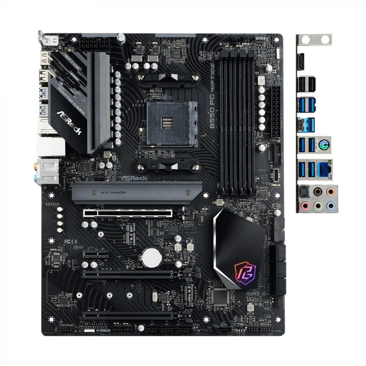 Купить Материнская плата ASRock B550 PG Riptide - фото 4