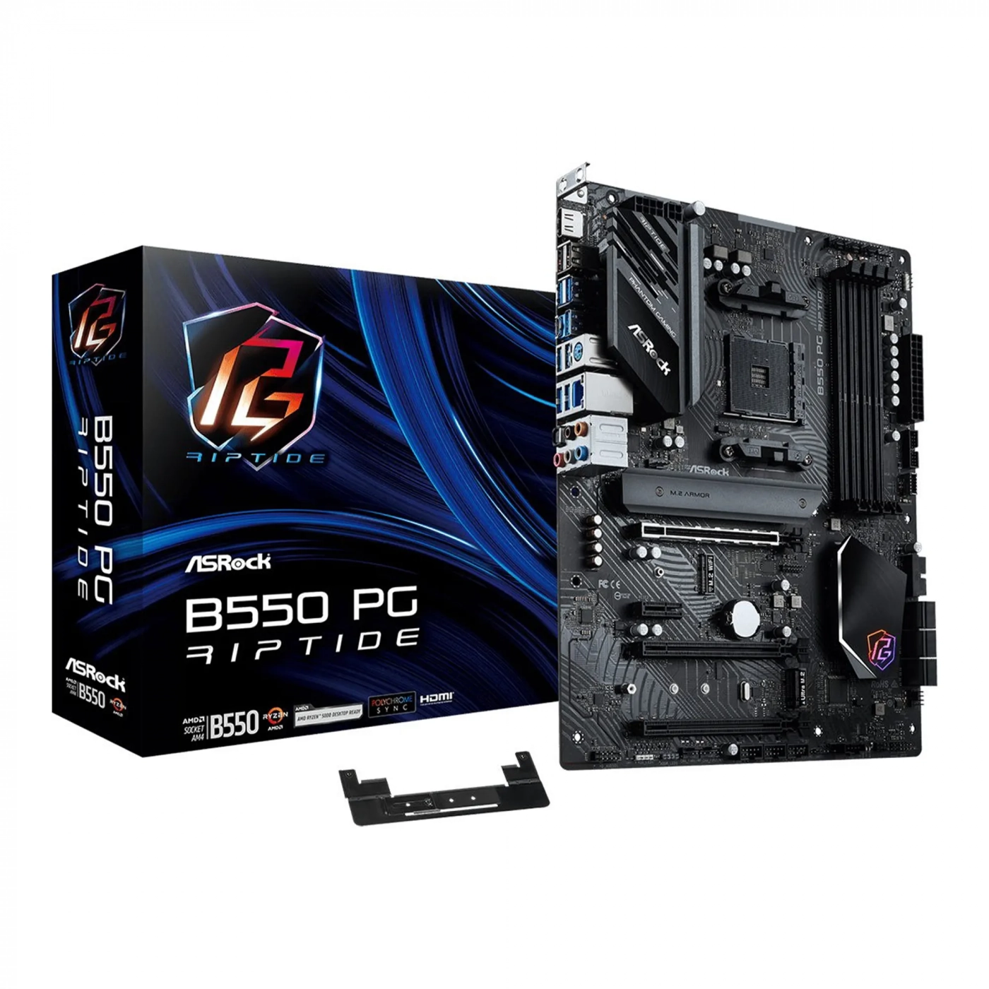 Купить Материнская плата ASRock B550 PG Riptide - фото 6