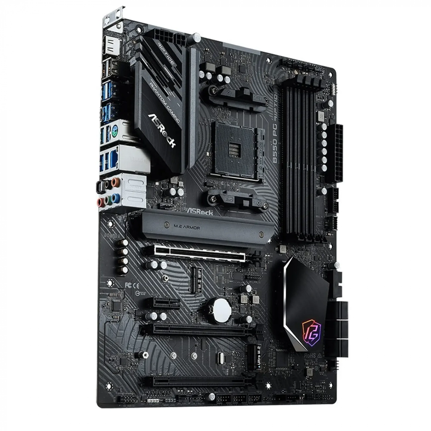 Купить Материнская плата ASRock B550 PG Riptide - фото 1