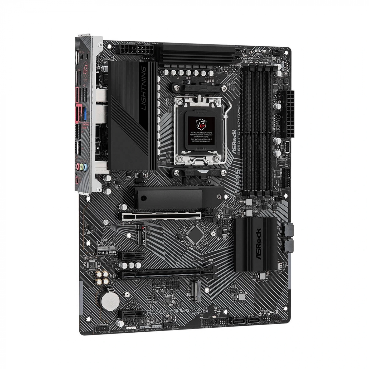 Купить Материнская плата ASRock B650 PG Lightning - фото 1