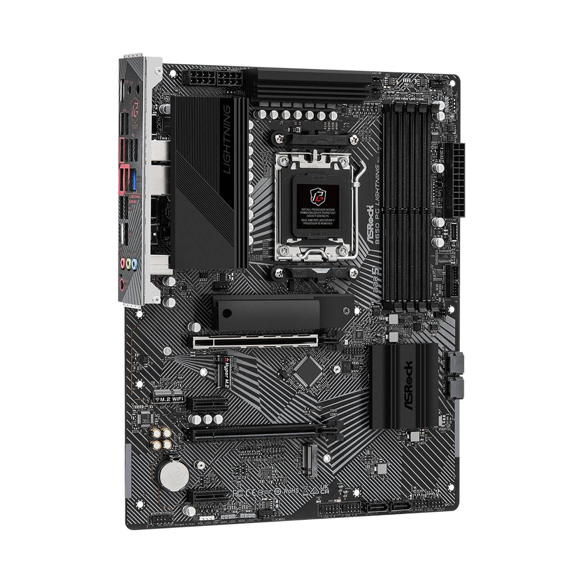 Купить Материнская плата ASRock B650 PG Lightning - фото 1