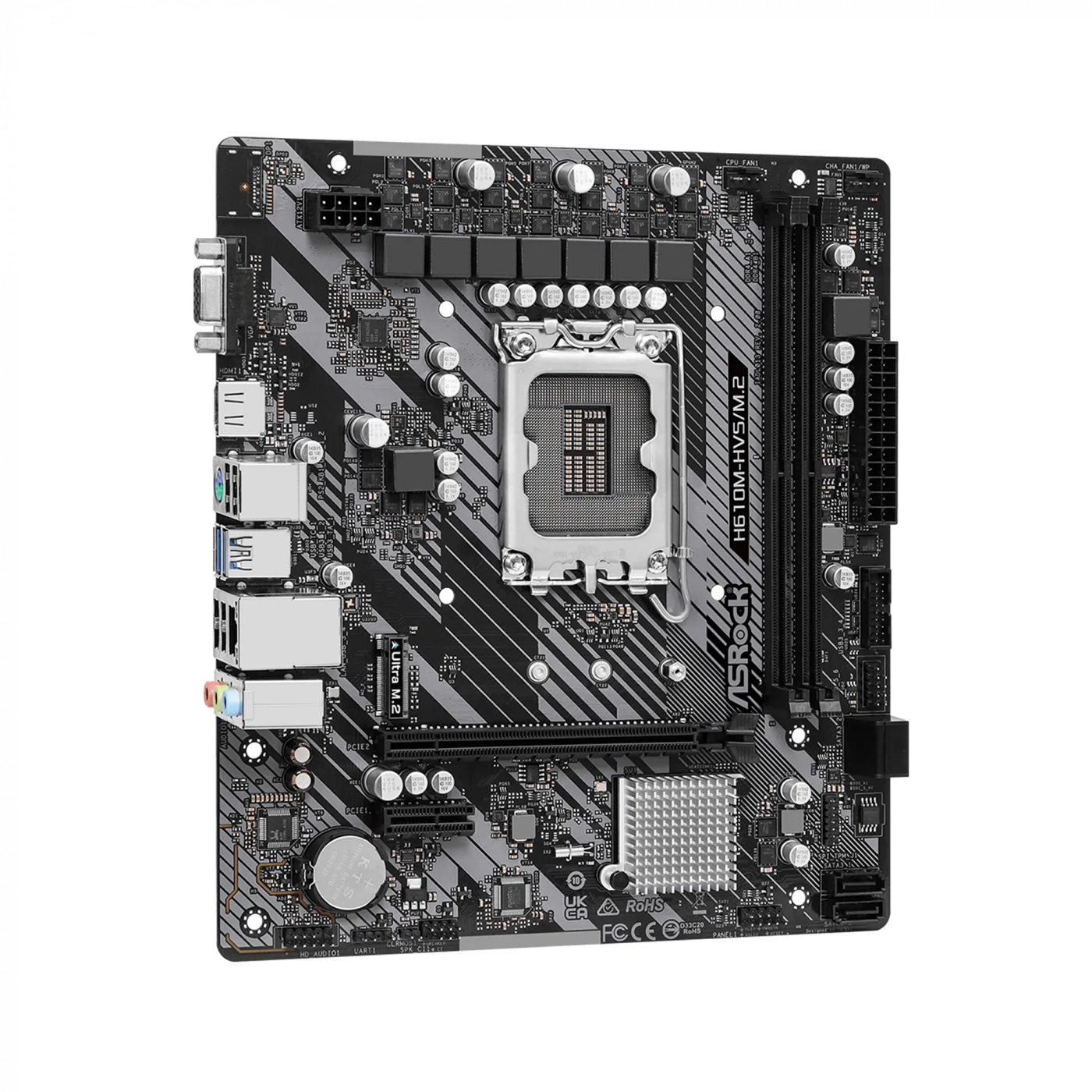 Купить Материнская плата ASRock H610M-HVS/M.2 R2.0 - фото 1