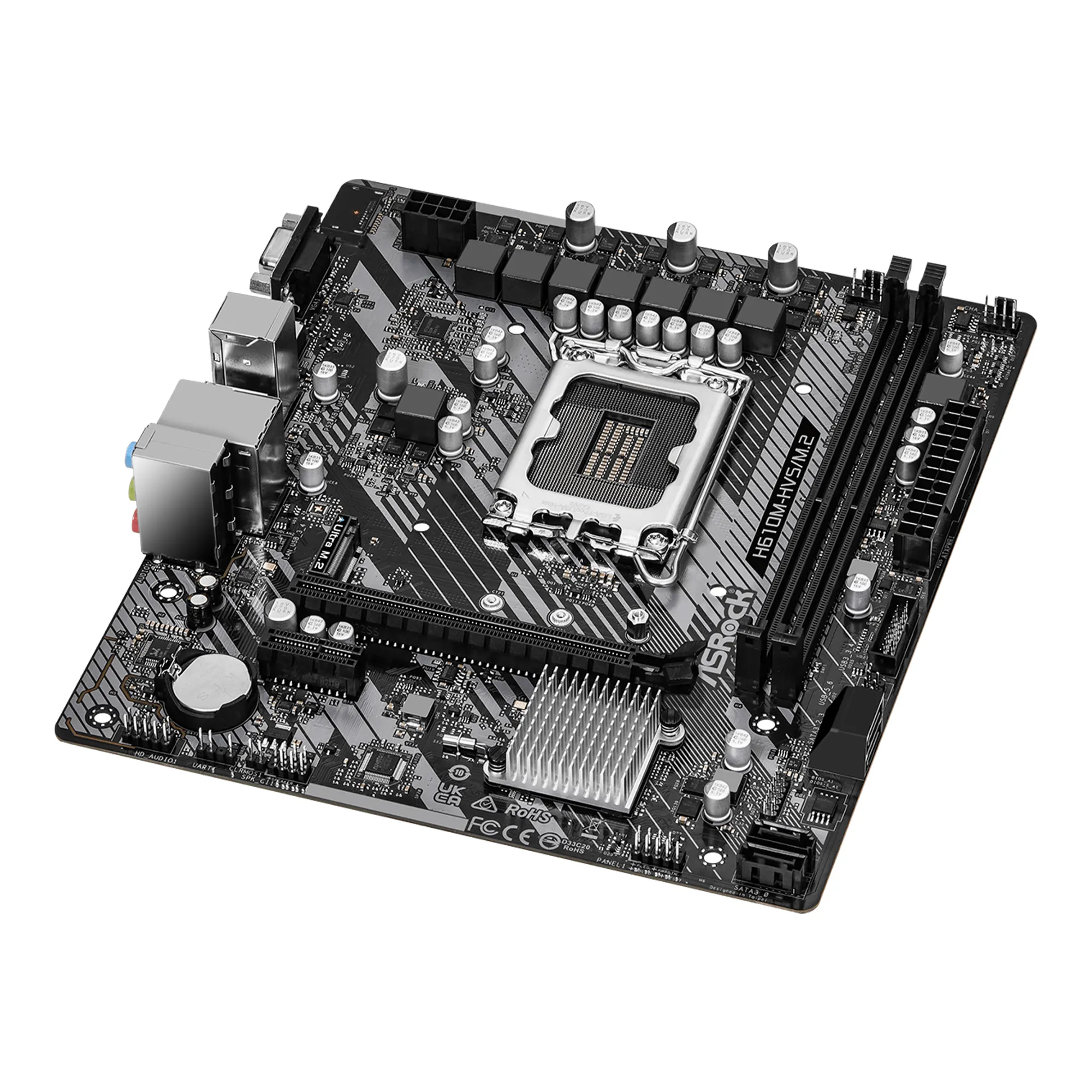 Купить Материнская плата ASRock H610M-HVS/M.2 R2.0 - фото 3