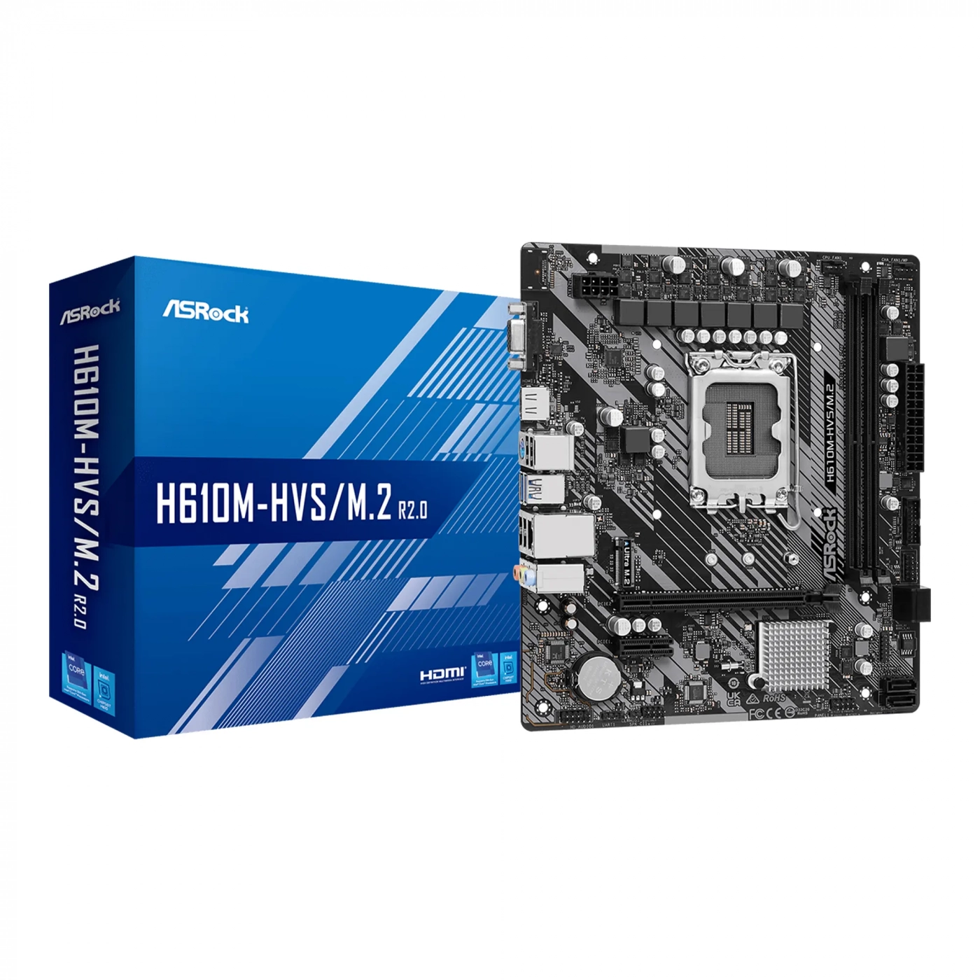 Купить Материнская плата ASRock H610M-HVS/M.2 R2.0 - фото 5