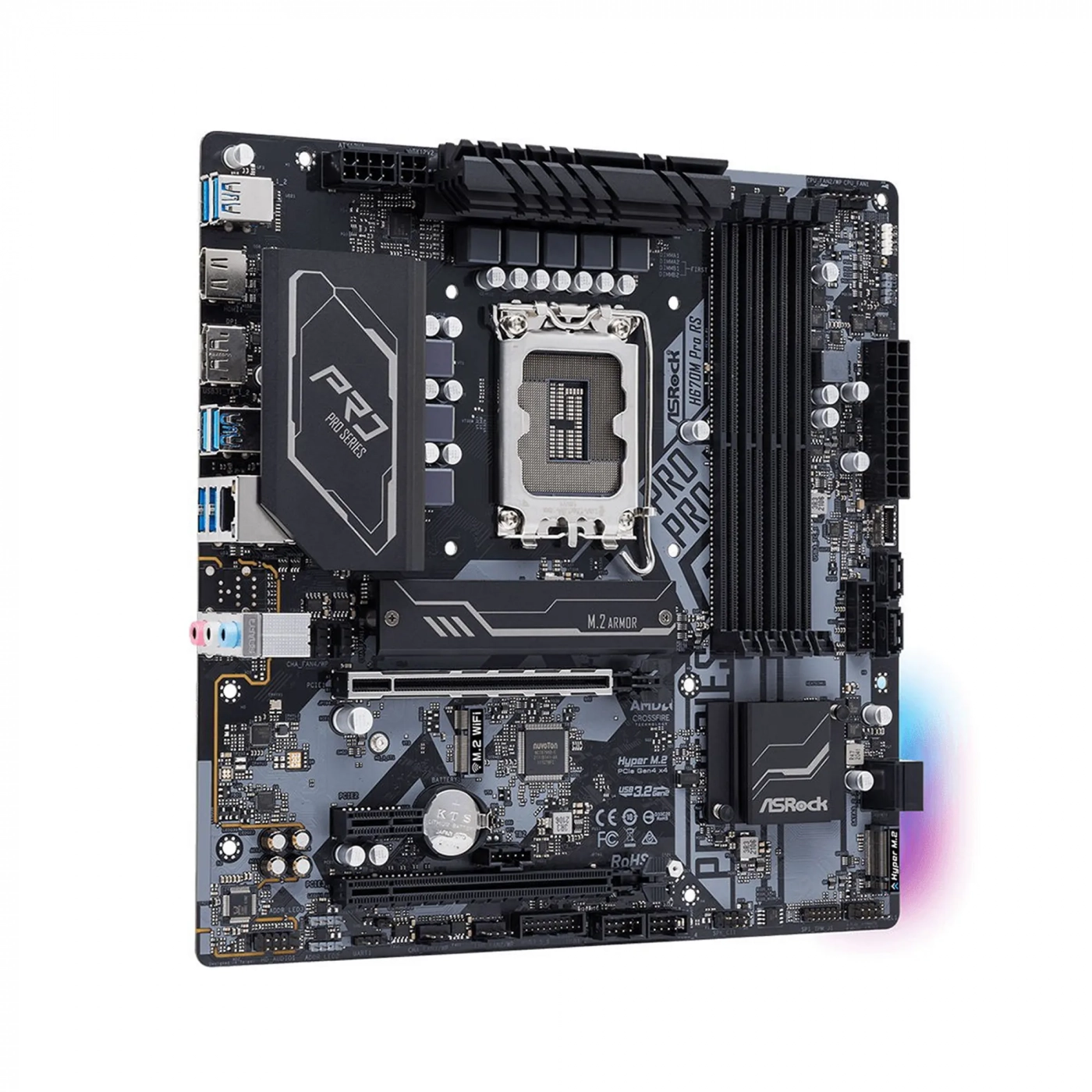Купити Материнська плата ASRock H670M PRO RS - фото 1