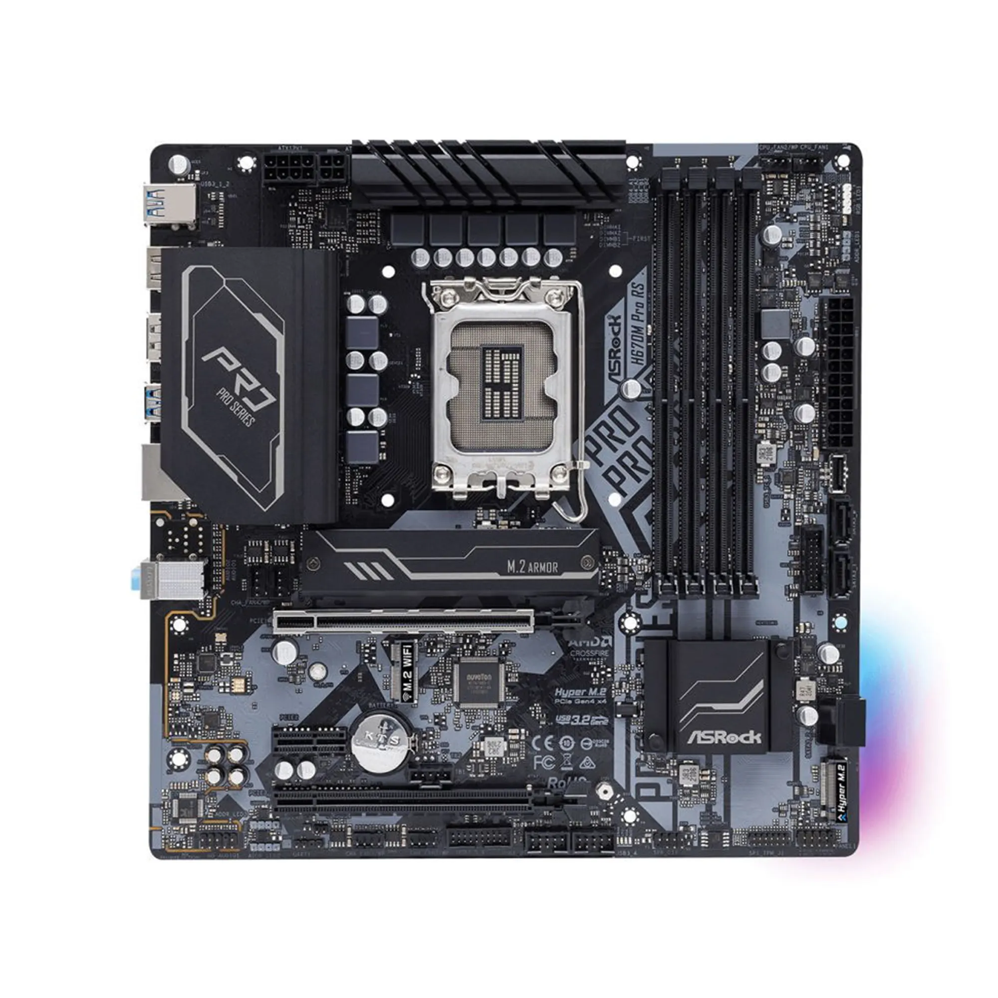 Купити Материнська плата ASRock H670M PRO RS - фото 2