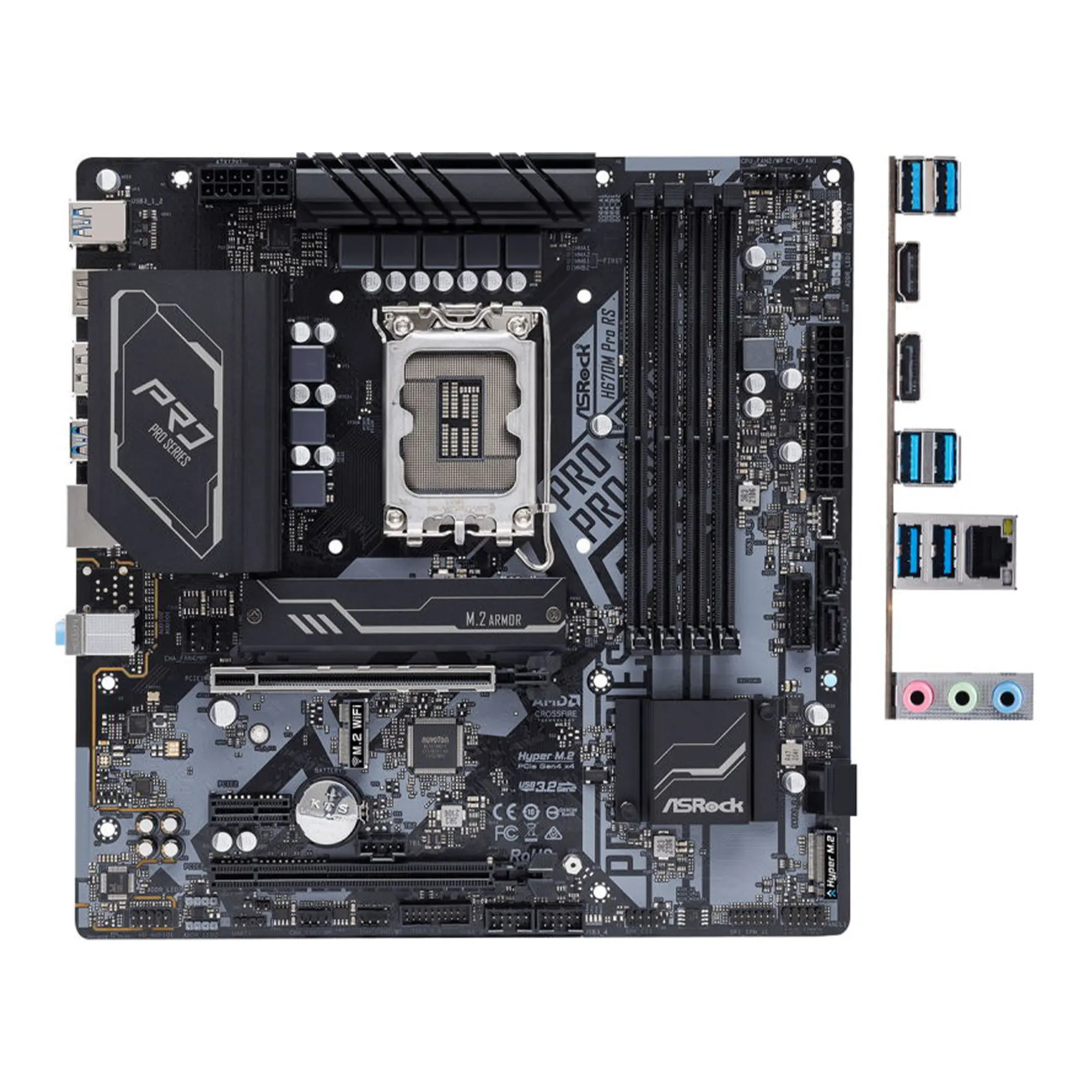 Купити Материнська плата ASRock H670M PRO RS - фото 5