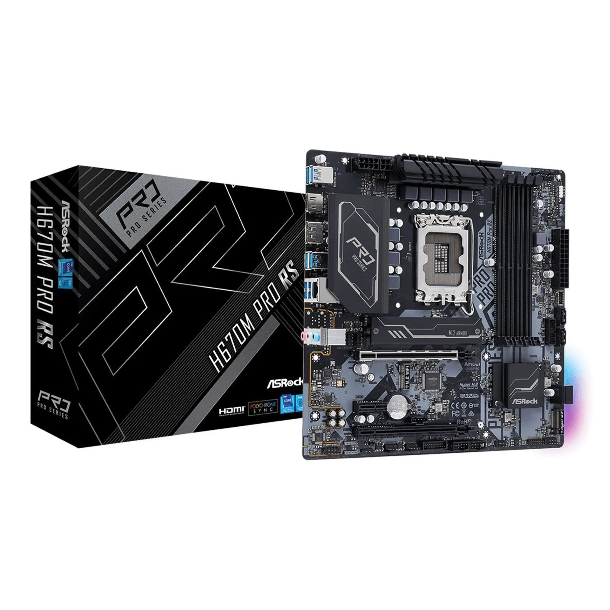 Купити Материнська плата ASRock H670M PRO RS - фото 6