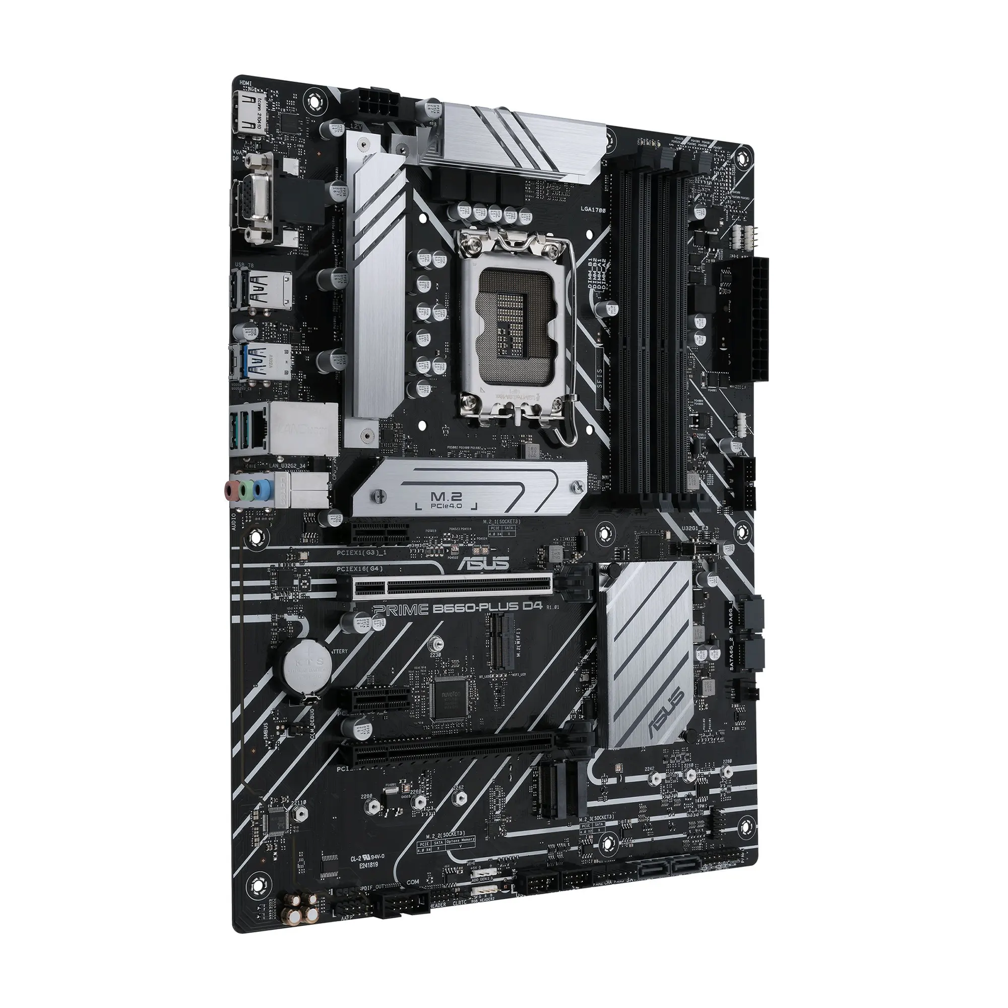 Купить Материнcкая плата ASUS PRIME B660-PLUS D4 - фото 2