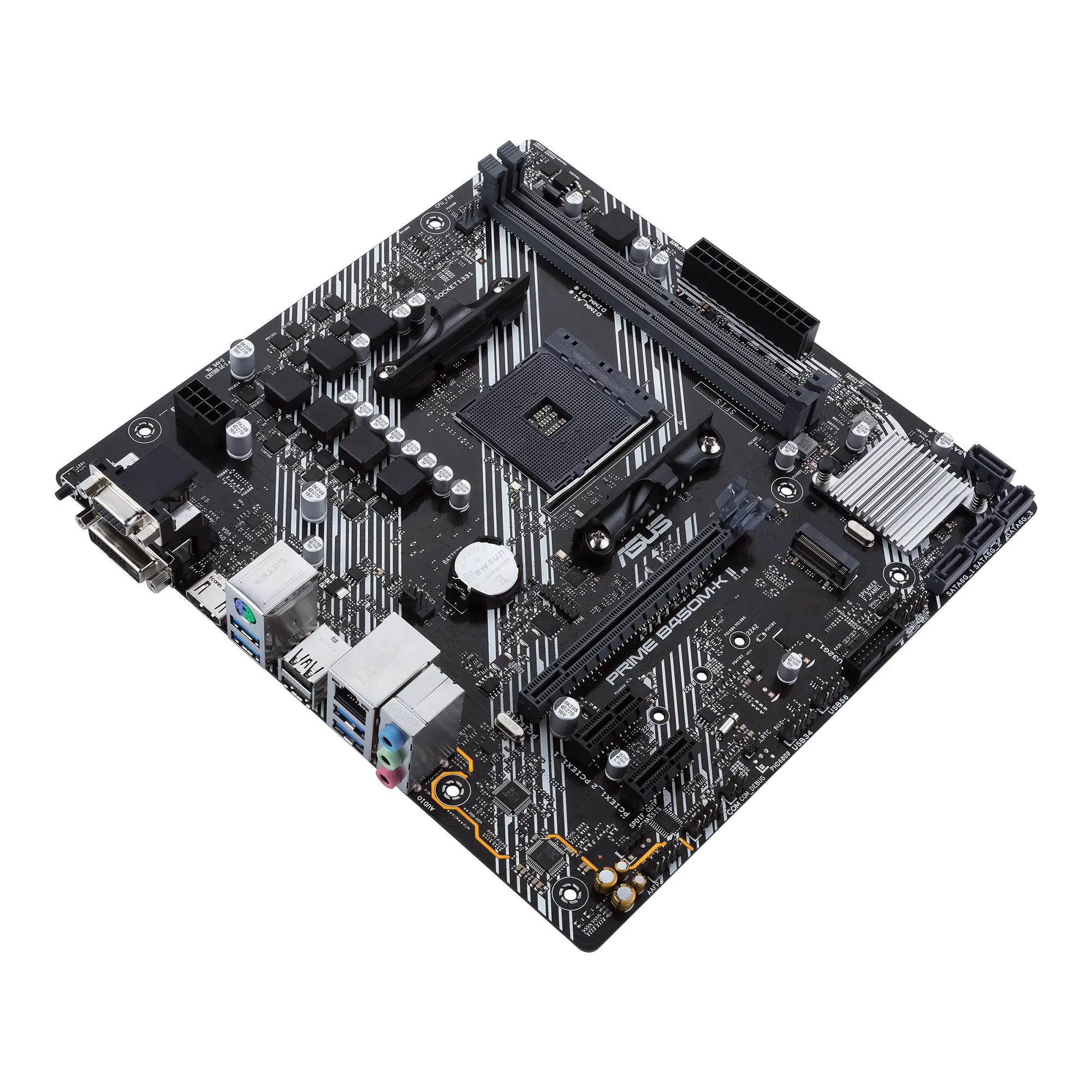 Купить Материнская плата ASUS PRIME B450M-K II - фото 4