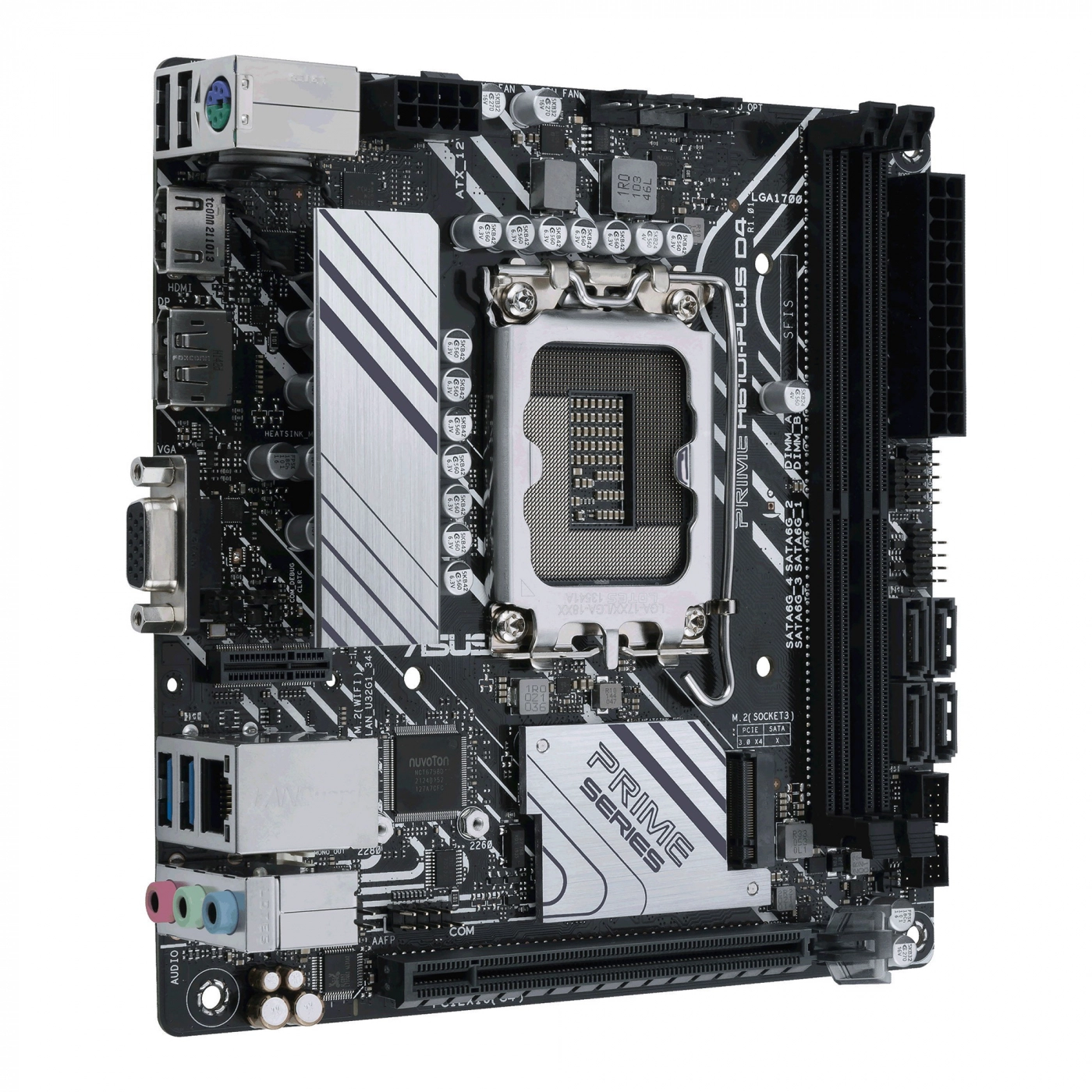 Купить Материнская плата ASUS PRIME H610I-PLUS D4-CSM - фото 1