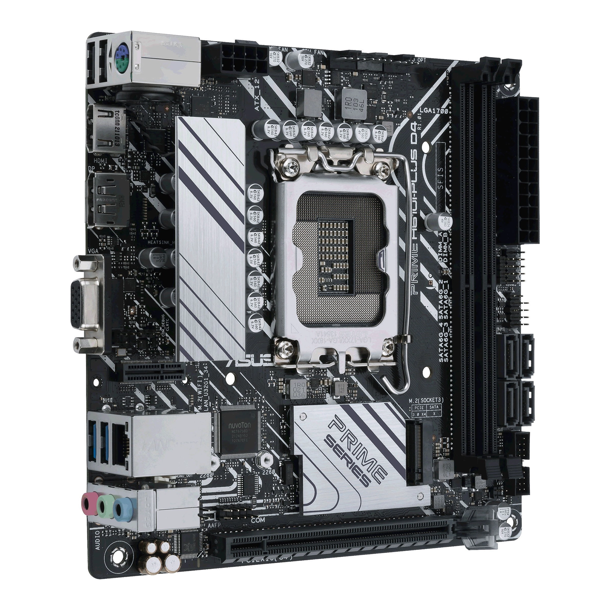 Купить Материнская плата ASUS PRIME H610I-PLUS D4-CSM - фото 1