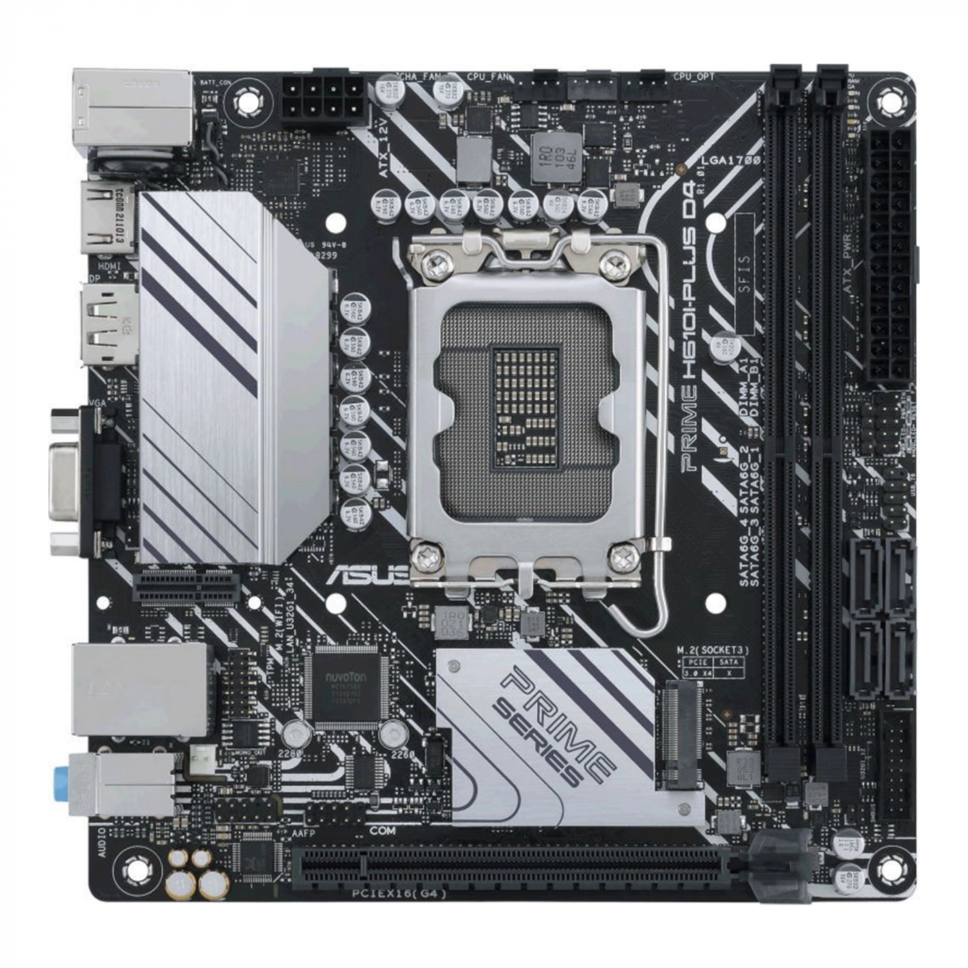 Купить Материнская плата ASUS PRIME H610I-PLUS D4-CSM - фото 2