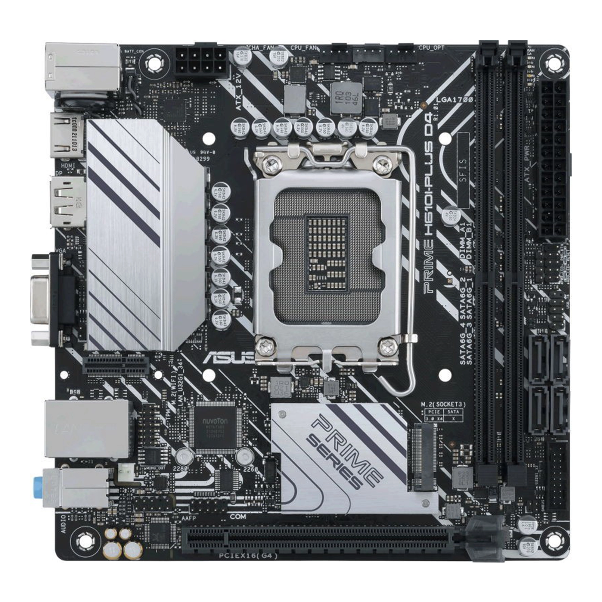 Купить Материнская плата ASUS PRIME H610I-PLUS D4-CSM - фото 2