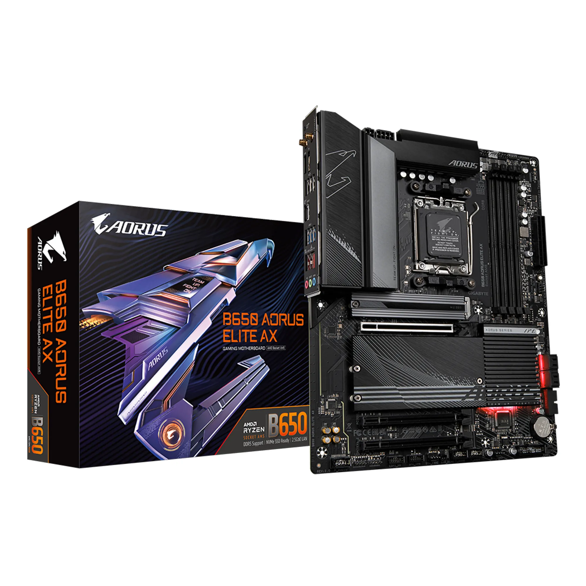 Купить Материнская плата GIGABYTE B650 AORUS ELITE AX - фото 6