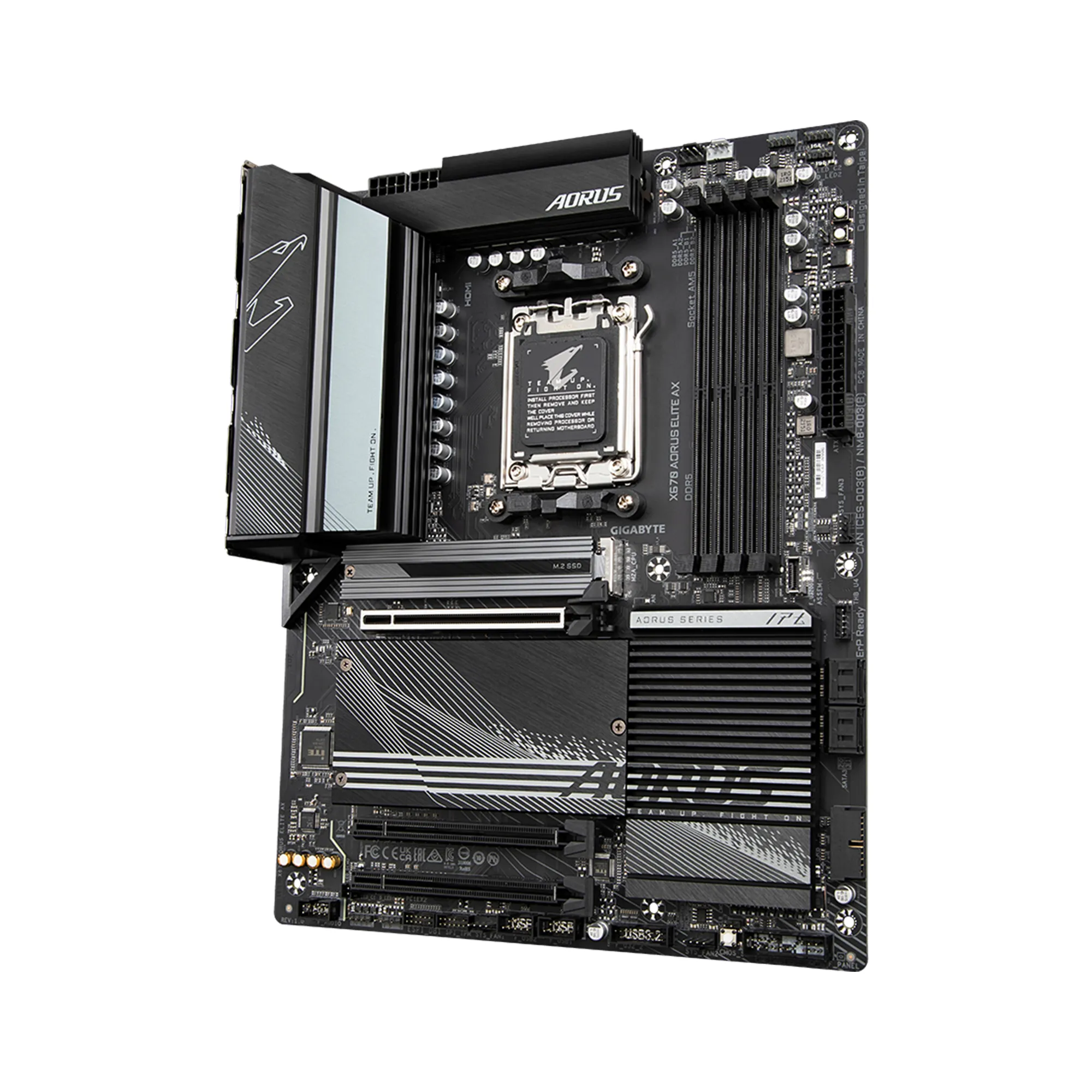 Купить Материнская плата GIGABYTE X670 AORUS ELITE AX - фото 1