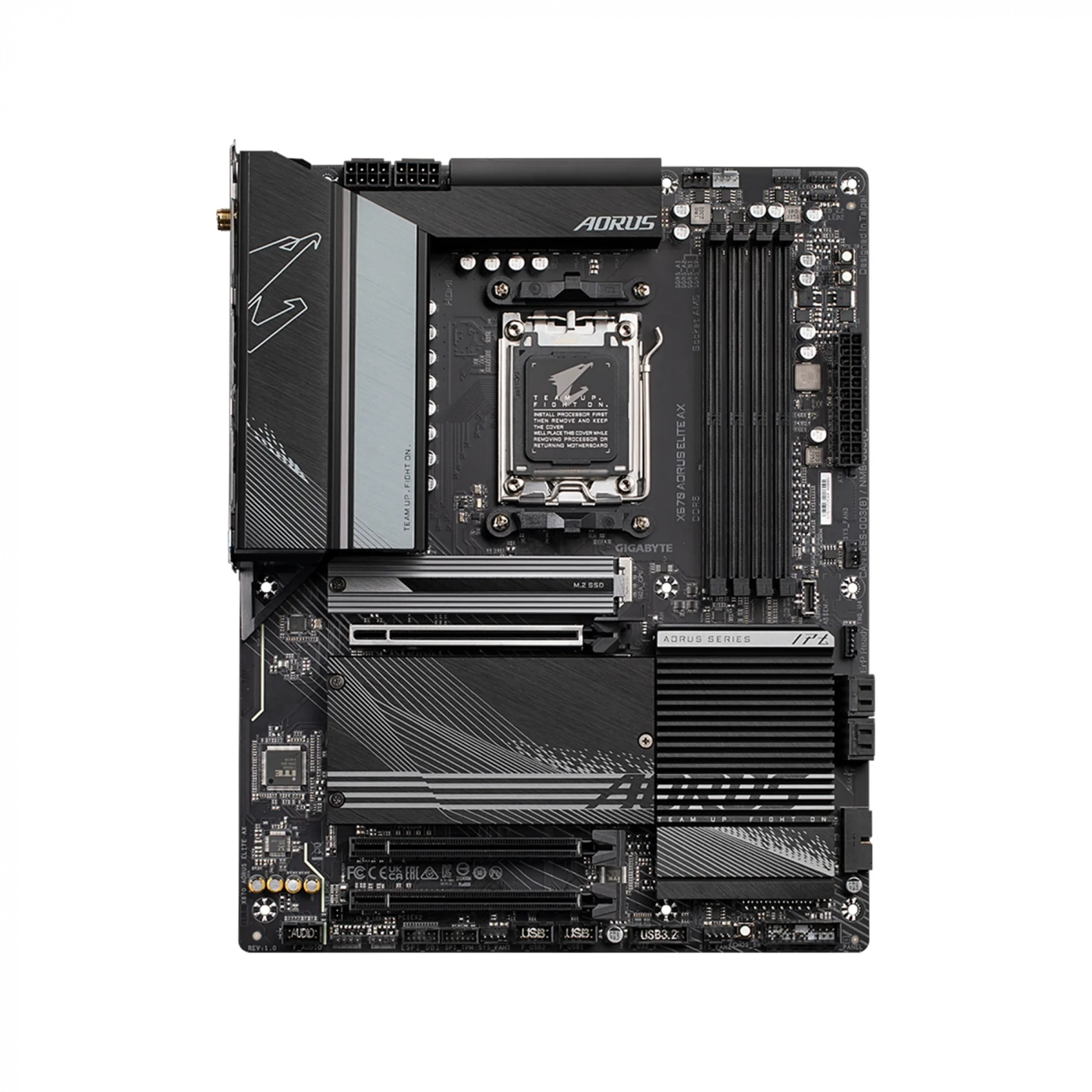 Купить Материнская плата GIGABYTE X670 AORUS ELITE AX - фото 2