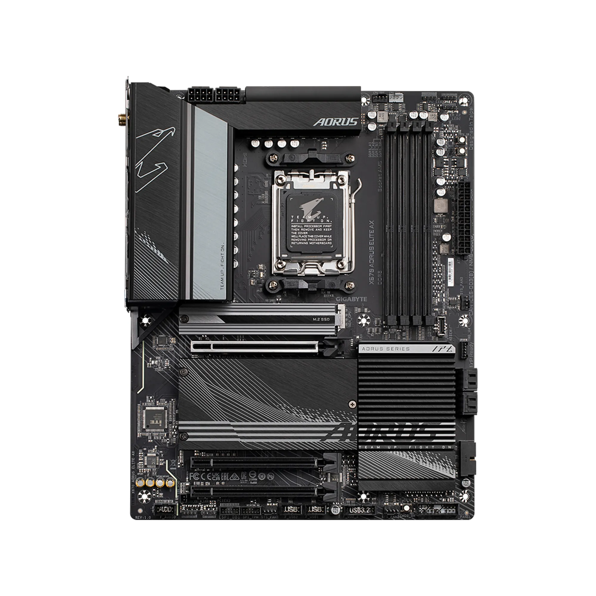 Купить Материнская плата GIGABYTE X670 AORUS ELITE AX - фото 2
