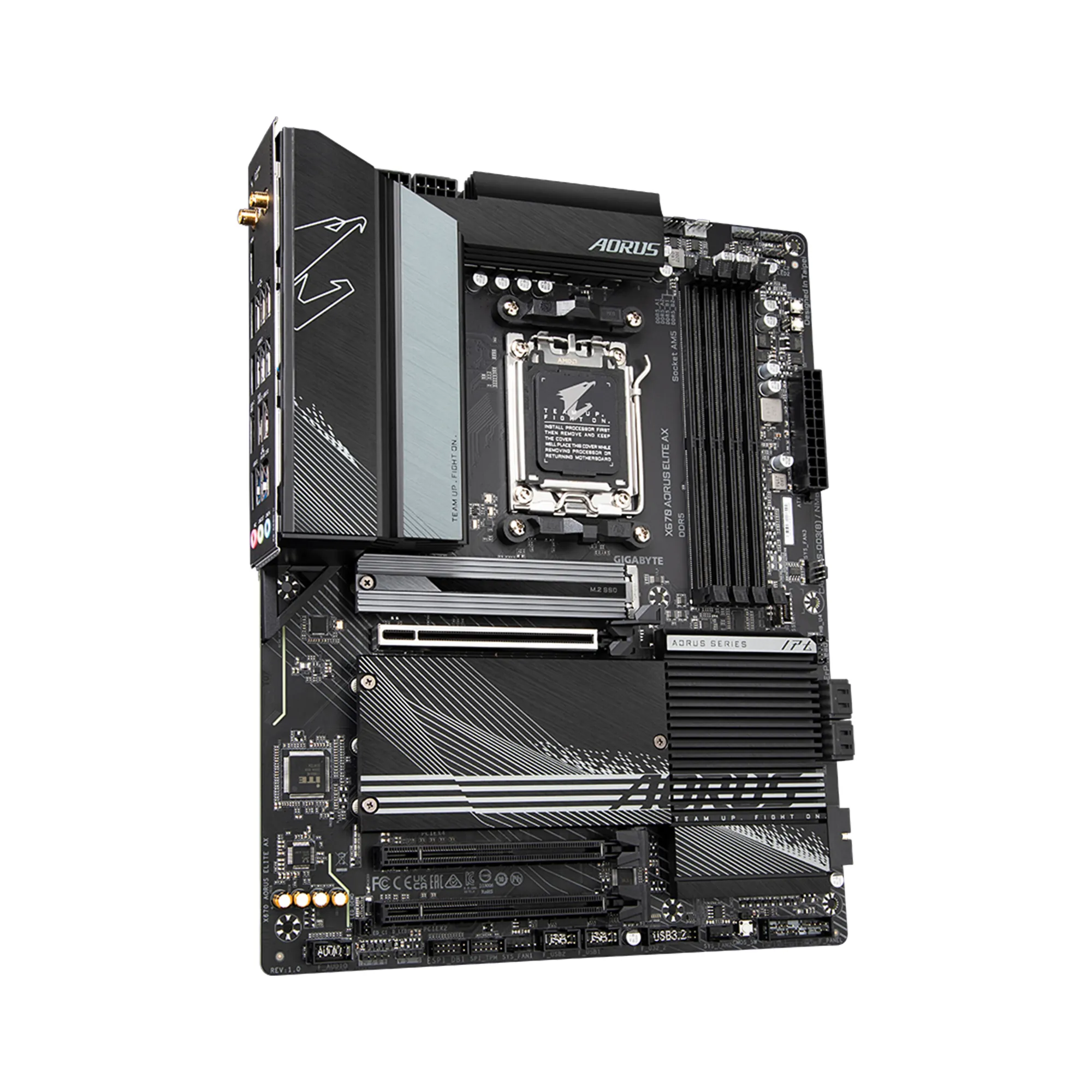Купить Материнская плата GIGABYTE X670 AORUS ELITE AX - фото 3