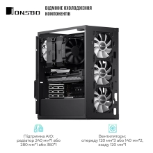 Купити Корпус JONSBO VR4 Black - фото 4